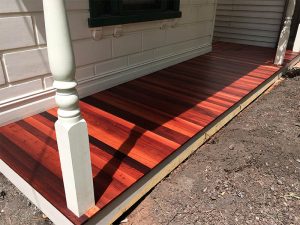 Synteko Deck Oil on Jarrah deck