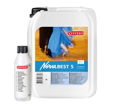 Synteko Nova Best 5 water based floor finish